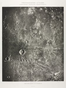 Månfotografering: Copernicus-Kepler-Aristaric av Maurice Loewy