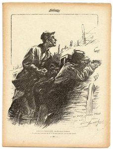 La Baionnette, B  W satir av Maurice Neumont