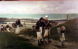 Bretonska scenen av Maurice Poirson