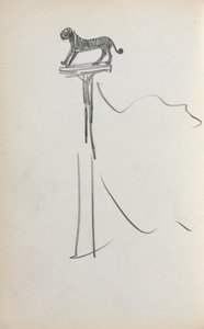 Italiensk skissbok: San Marco Lejon () (sidan 39) av Maurice Prendergast