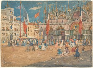 Markusplatsen av Maurice Prendergast