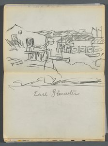 Skissbok - The Granite Shore Hotel, Rockport, sidan 080  81: "East Gloucester"