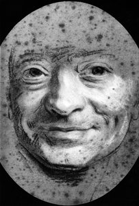 Maurice Quentin Delatour (de La Tour 1704-1788) französischer Maler, Selbstporträt, Pastell