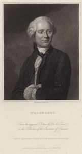 Porträtt av Jean le Rond d