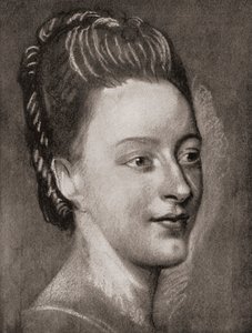 Isabelle de Charriere, från La Tour, pub.1920 av Maurice Quentin de la (after) Tour