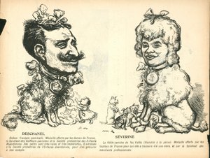 Smörtallriken, nummer 191, Satirisk i färger av Maurice Radiguet