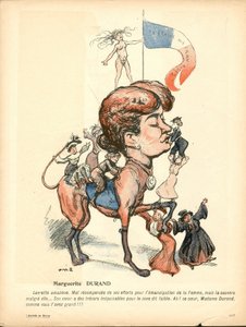 Smörtallriken, nummer 191, satirisk i färg av Maurice Radiguet