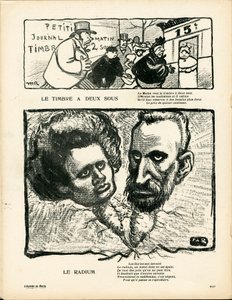 Smörtallriken, nummer 195, satirisk i färg av Maurice Radiguet