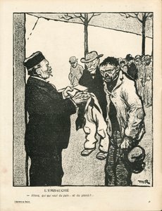 Smörtallriken, nummer 210, satirisk i färg av Maurice Radiguet
