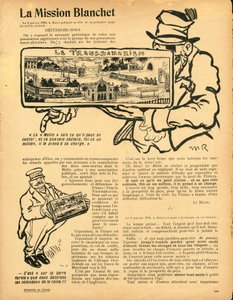 Smörtallriken, nummer 353, satirisk i färg av Maurice Radiguet