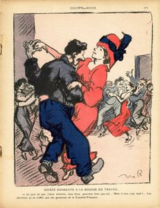 Smörtallriken, nummer 494, satirisk i färg av Maurice Radiguet