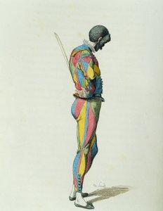 Harlequin 1858, av Maurice Sand (1823-1889) av Maurice Sand