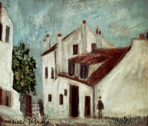 Das Haus der Mimi Pinson von Maurice Utrillo