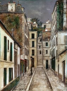 Passagen Cottin av Maurice Utrillo