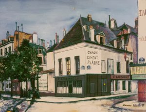 Das Maison Carbonnel, Quai de la Tournelle von Maurice Utrillo