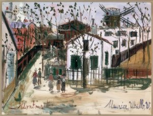 Montmartre von Maurice Utrillo
