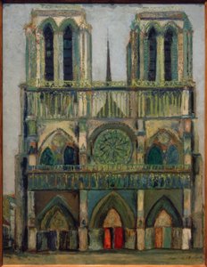 Notre Dame av Maurice Utrillo