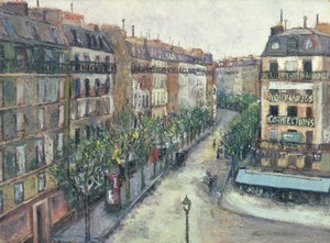 Rue Custine i Montmartre