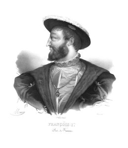 Franciskus I. Kung av Frankrike, kung Frans I av Frankrike, c1820-talet