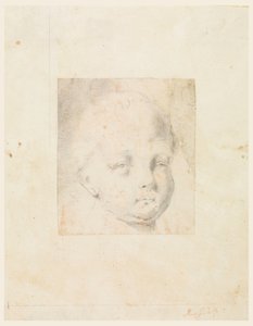 Teckning, studie: Huvud av en pojke, 1810-34