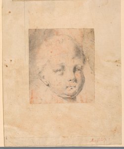 Teckning, studie: Huvud av en pojke, 1810-34