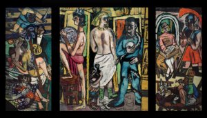 Akrobater av Max Beckmann