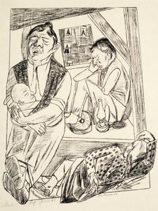 På natten av Max Beckmann