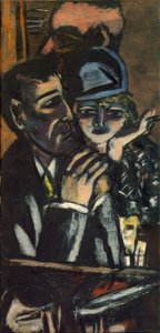 Bar, brun av Max Beckmann