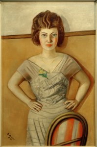 Porträtt av Dr Heidelberg. Porträtt av en rumän av Max Beckmann