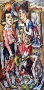 Karneval av Max Beckmann