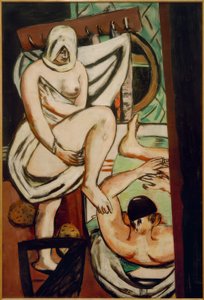 Badet av Max Beckmann