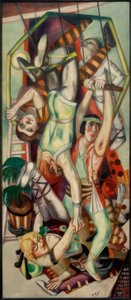 Trapet av Max Beckmann