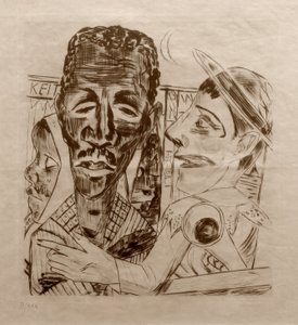 Negern av Max Beckmann