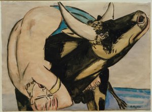 Rånet av Europa av Max Beckmann