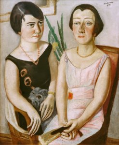 Dubbelporträtt av Max Beckmann