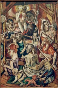 Kvinnors bad av Max Beckmann