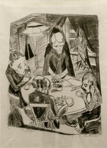 Hunger av Max Beckmann