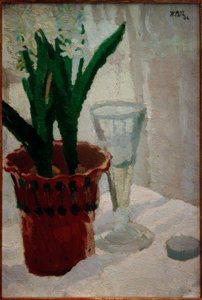 Hyazinthen av Max Beckmann