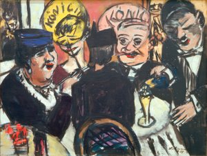 Queen bar av Max Beckmann