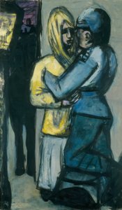Lämna tagande av Max Beckmann