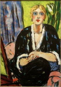 Porträtt av Lilly von Schnitzler av Max Beckmann