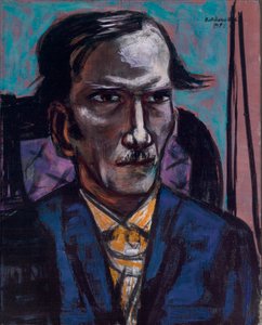 Porträtt av Fred Conway av Max Beckmann