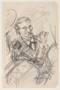 Porträtt av Piper (förlaget) av Max Beckmann