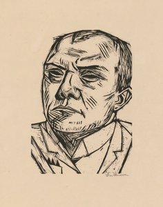 Självporträtt av Max Beckmann