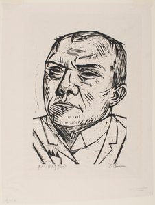 Självporträtt av Max Beckmann