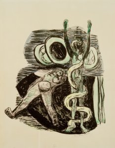 Människans fall av Max Beckmann