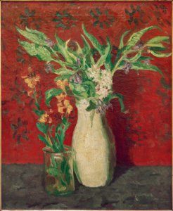 Marsh blommor av Max Beckmann