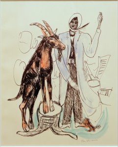 BUCK (geten) av Max Beckmann