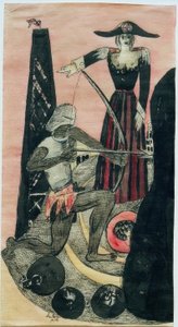 Venus och Mars av Max Beckmann