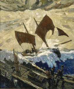 En incident på Engelska kanalen, 1919.